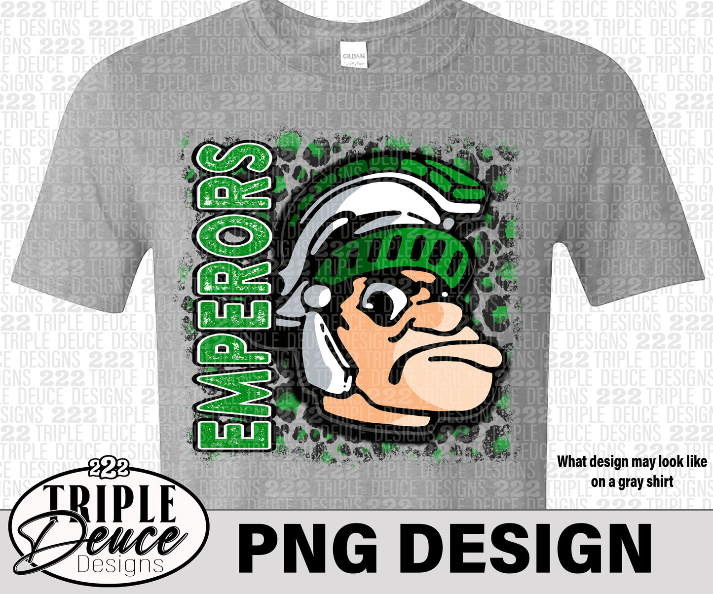 Dinuba Emperors Green 4 PNG Design
