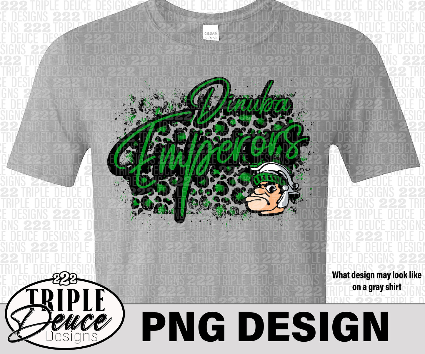 Dinuba Emperors Green 5 PNG Design