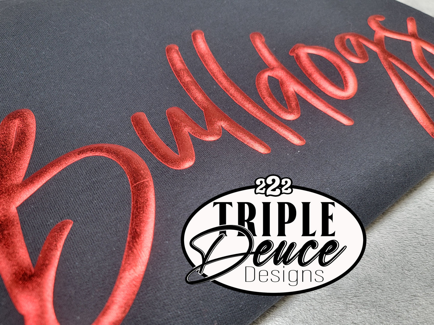 Bulldogs Embossed Tee
