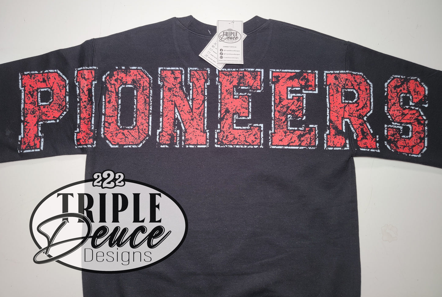 Pioneers Oversized Letters Crewneck