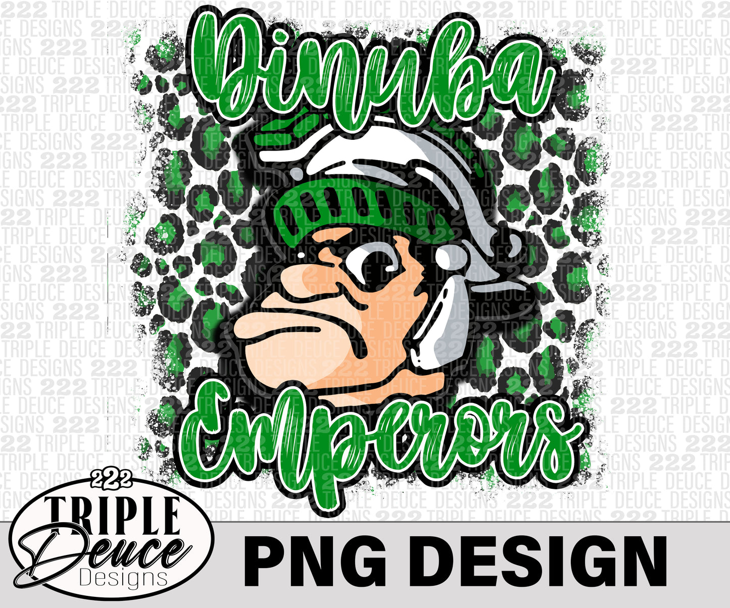 Dinuba Emperors Green 2 PNG Design