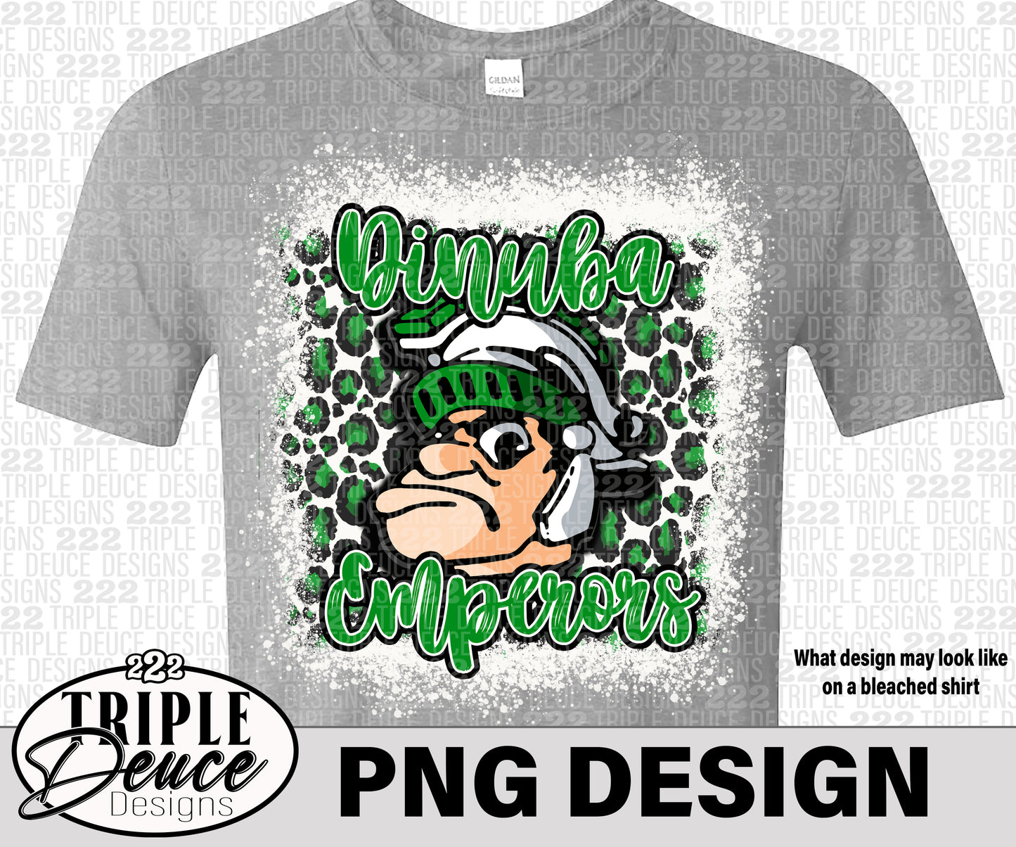 Dinuba Emperors Green 2 PNG Design