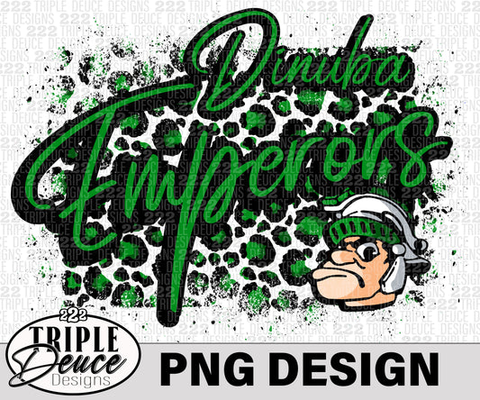 Dinuba Emperors Green 5 PNG Design