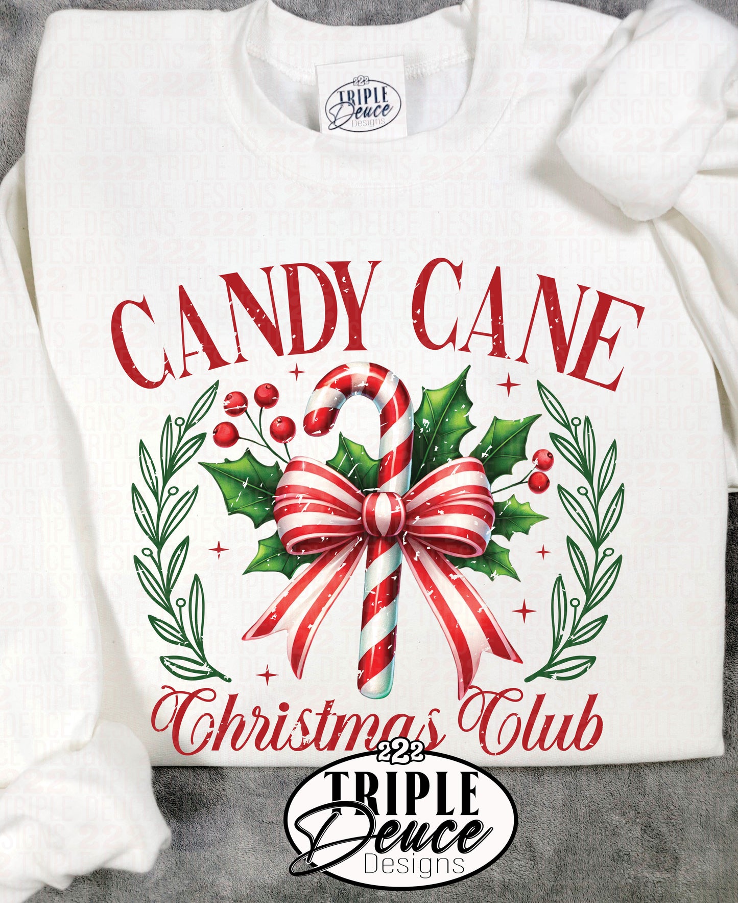 Christmas Candy Cane Christmas Club