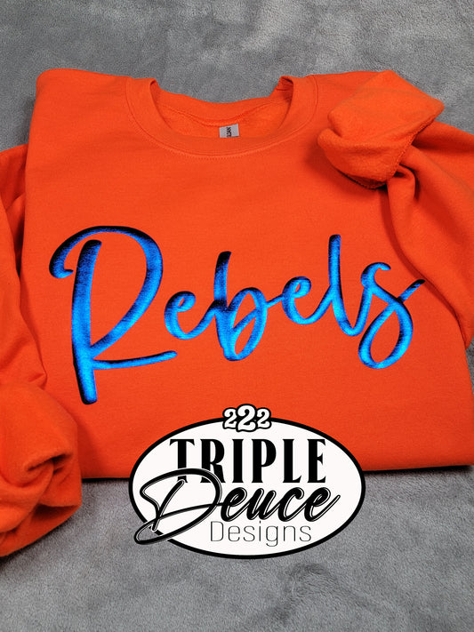 Rebels Embossed Sweatshirt