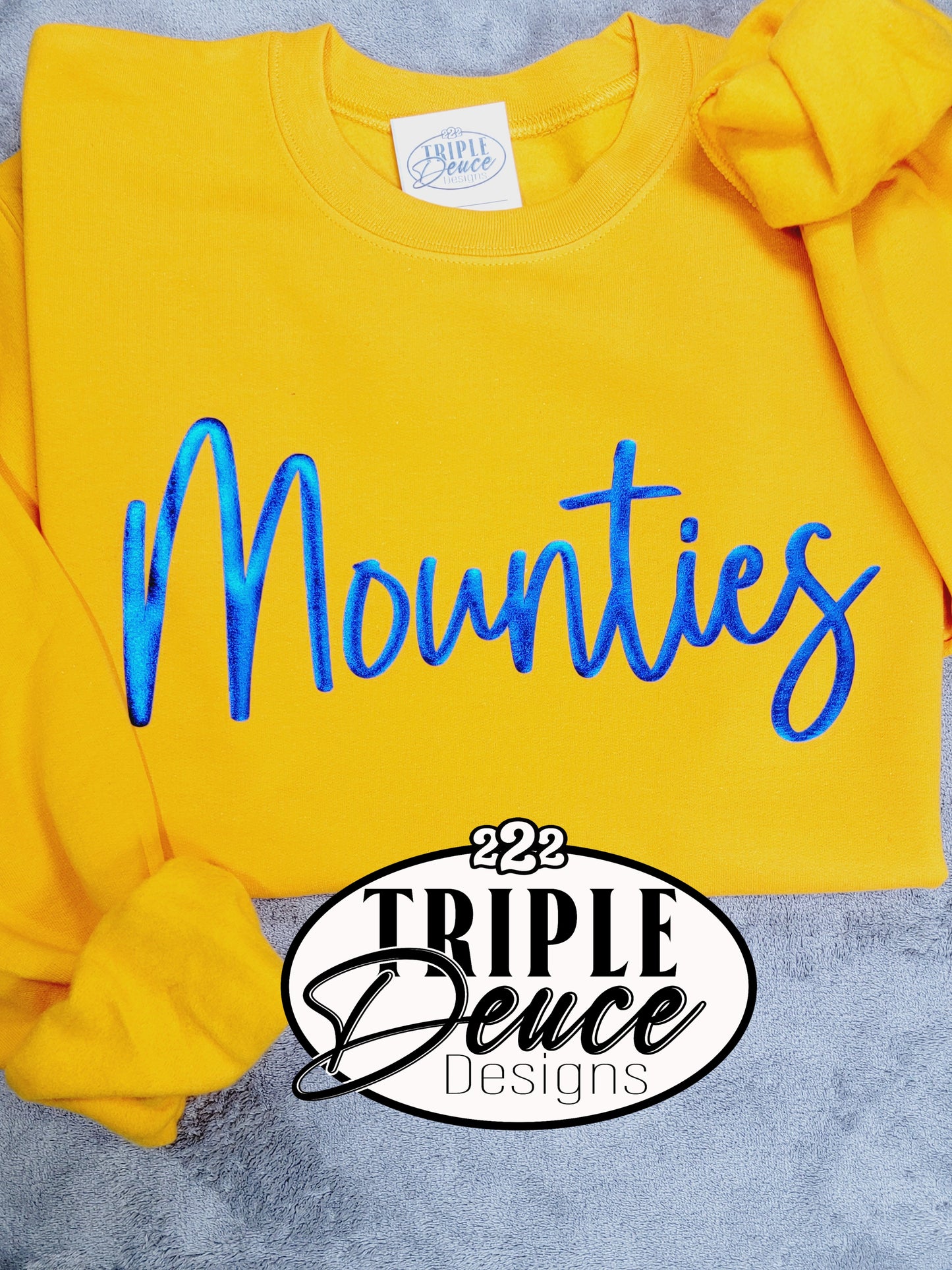 Mounties Embossed Sweatshirt