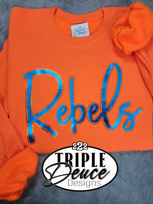 Rebels Metallic Sweatshirt